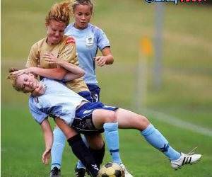 Womans Soccer funny picture