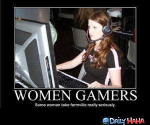 Women Gamers funny picture