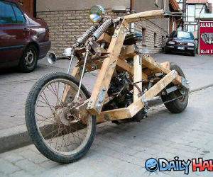 Wood bike