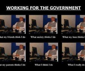 Government Employee funny picture
