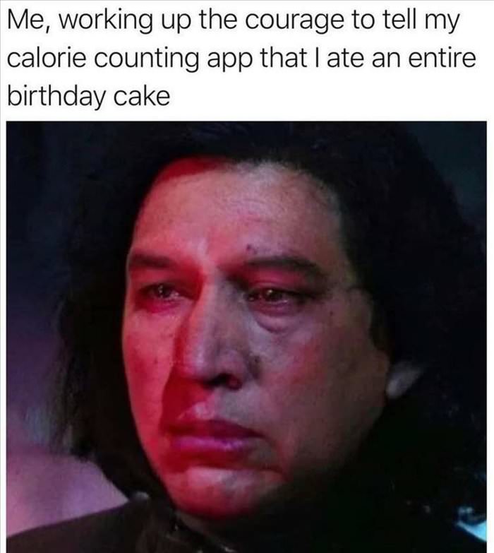 working up the courage