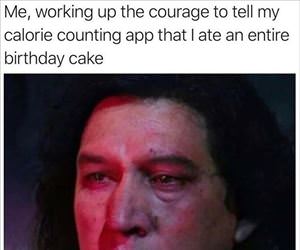 working up the courage