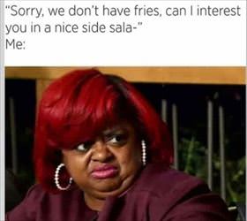 would you like a side salad