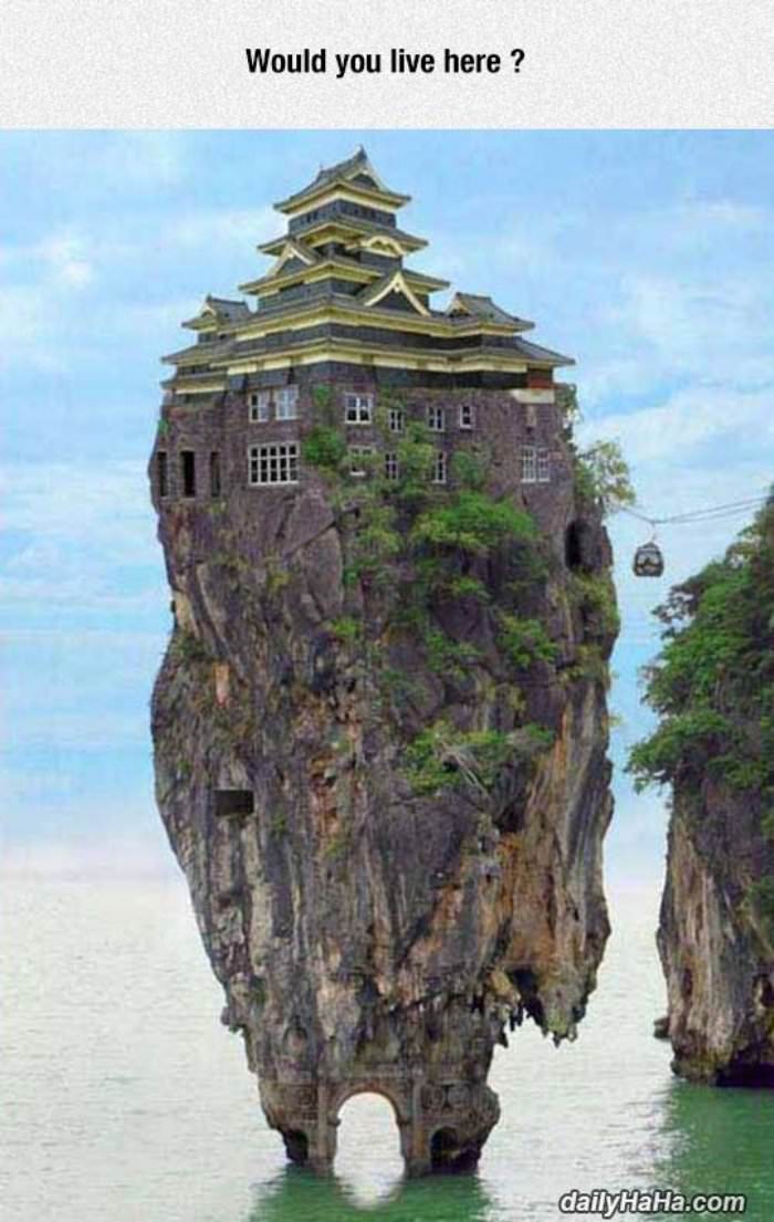 would you live here funny picture