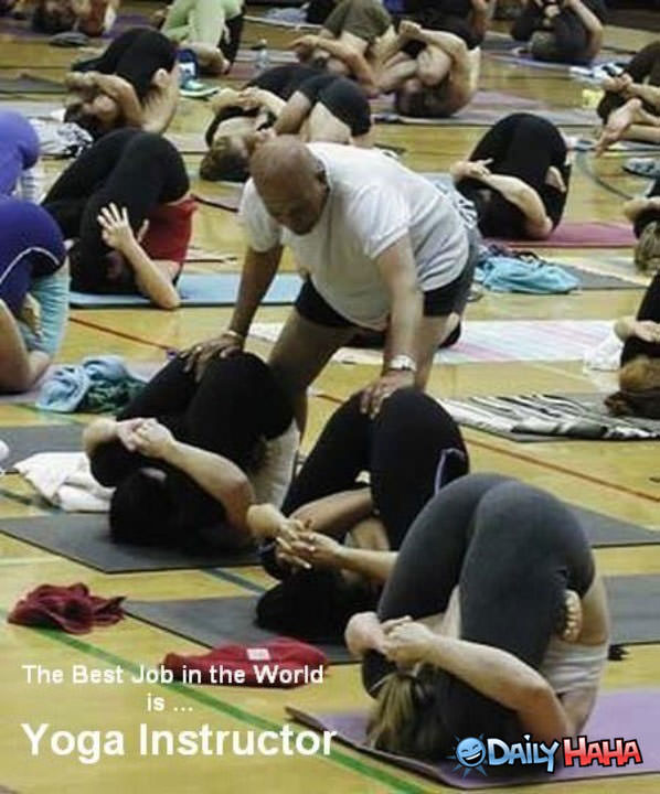 Yoga Instructor funny picture