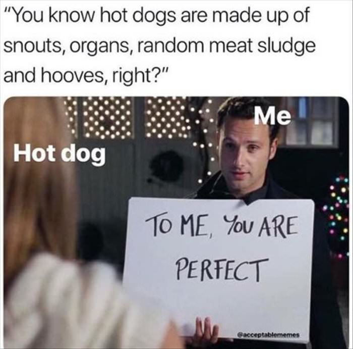you know about hot dogs