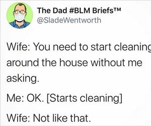 you need to start cleaning