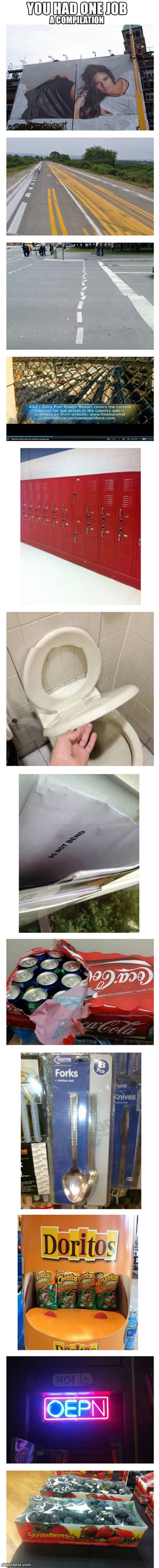 you had one job funny picture