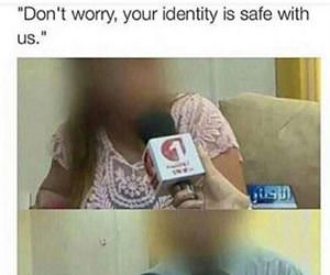 your identity is safe