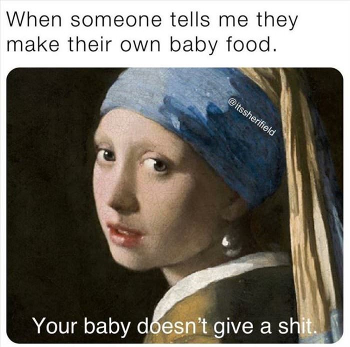 your own food