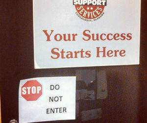 your success starts here funny picture