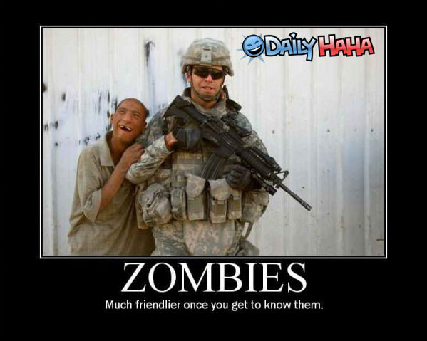 Zombies funny picture