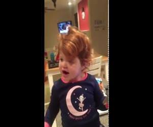 2 year old covers adeles hello Funny Video