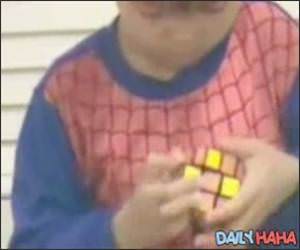 6 Year old Rubiks