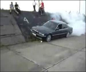 BMW 740 Flips