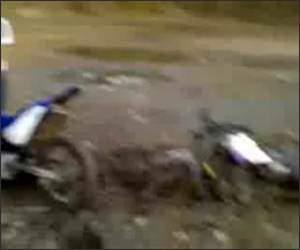 Bike, Mud, Faceplant