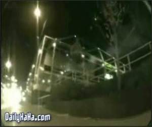 Close Call with a Bus