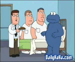 Cookie Monster from Family Guy