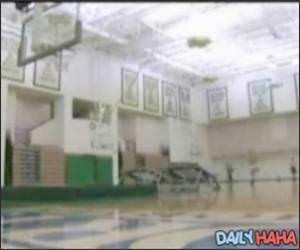 Failed Trampoline Dunk