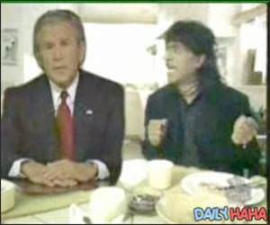 George Bush Little Richard