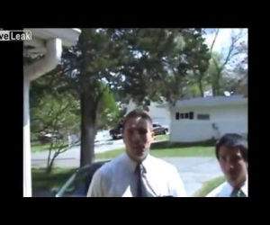 Parrot Deals With Door To Door Mormons Funny Video