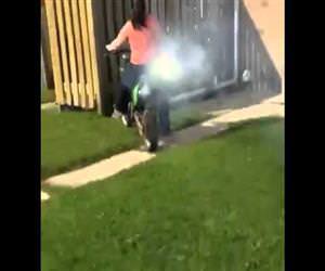 amazing dirtbike crash Funny Video