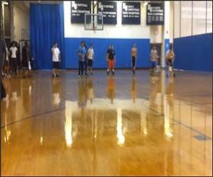 Amazing Dodgeball Kill Funny Video