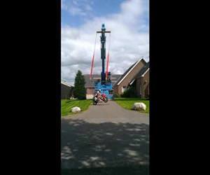 amazingly fun looking motorcycle swing Funny Video