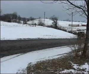  Amish Skiing Funny Video