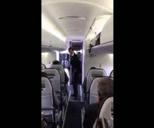 awesome flight attendant dance Funny Video
