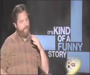 Awkward Zach Galifianakis Interview