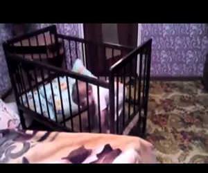 baby makes clever escape Funny Video