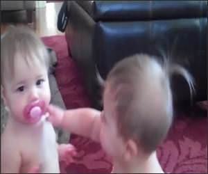 Baby Pacifier War Funny Video