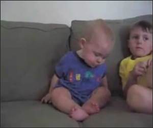Baby Staying Awake Funny Video