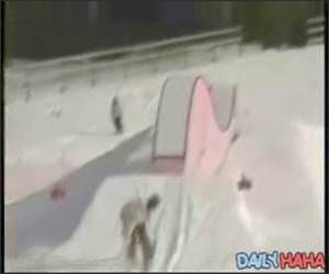 Backwards Ski Jump Video
