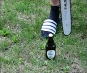 Chainsaw Beer Opener