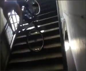  Funny Bike Stairs and Fail Video