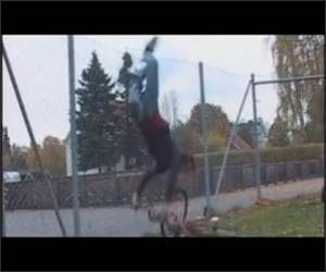 Biking into Fences