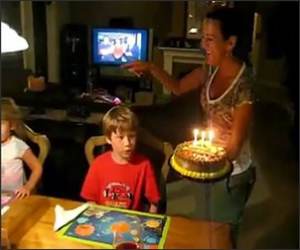 Birthday Cake Fail Funny Video