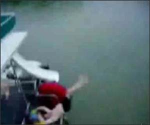 Boat Jumper Fails Funny Video