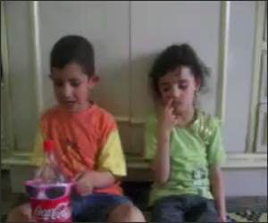 Boy Slaps his Sister Video