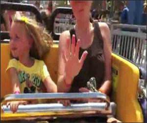 Cant handle kiddie rides Funny Video