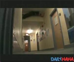 Ceiling Ninja Prank Video