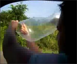 Condom in the wind Funny Video