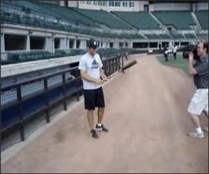 Baseball Bat Tricks Funny Video