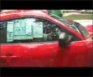 New Mustang Crashed Video