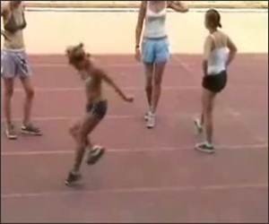 Cute Hacky Sack Girl