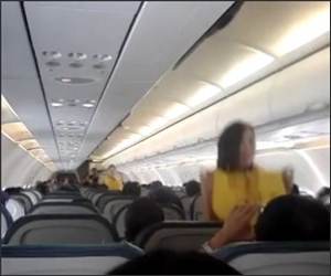 Dancing PLane Safety Funny Video