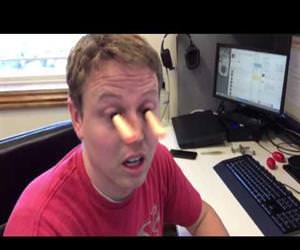 darts in the eyes Funny Video