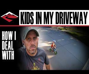 deal with kids playing in the driveway Funny Video